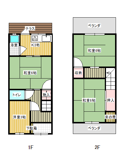 間取り津久野